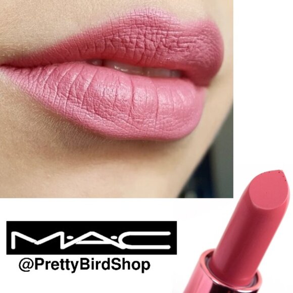 Last one! MAC PLEASE ME Lipstick mini NEW ultra rare Limited Edition Matte - Picture 3 of 4